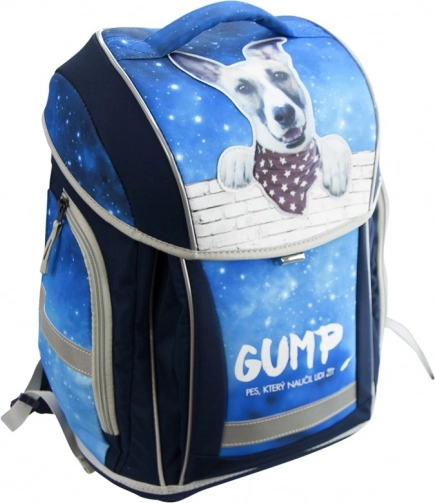 Skolerygsæk GUMP blå