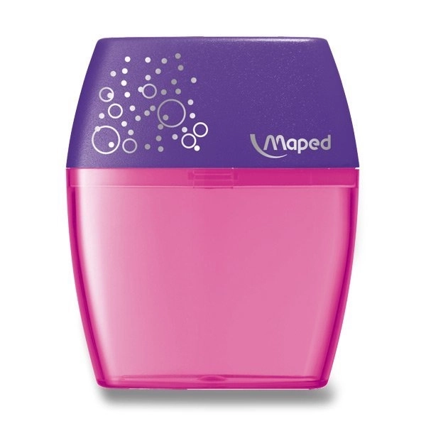 MAPED Dobbelt blyantspidser med beholder 1stk (mix)
