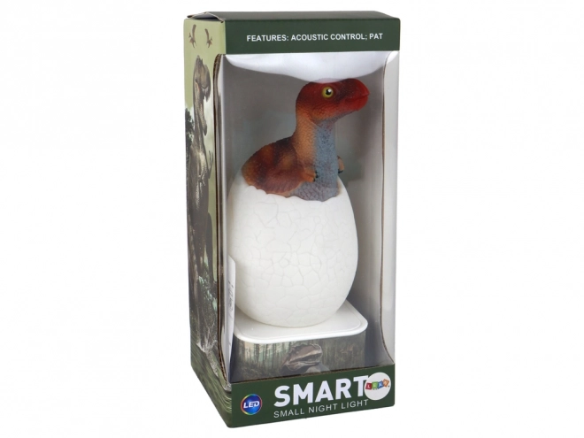Lampe Dino i Ægget LED USB