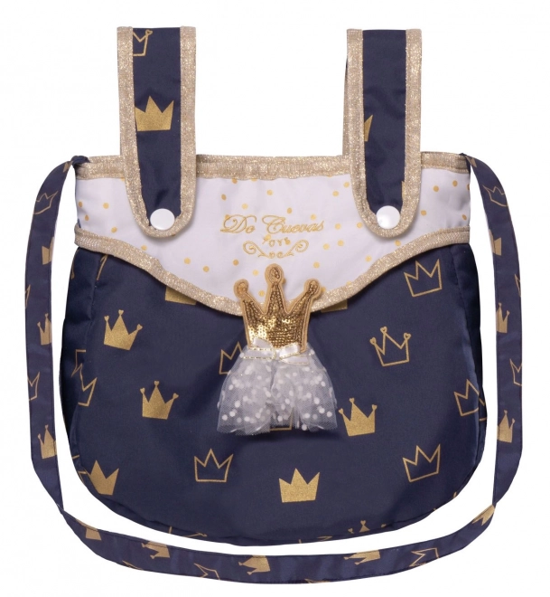 DeCuevas 80732 Dukkevogn til dukker 3 i 1 XL med taske Classic Gold 2020 - 81 cm