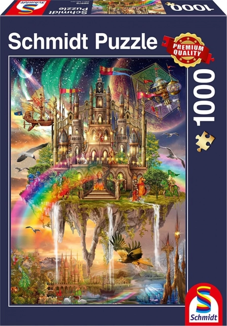 Puslespil By i skyerne 1000 brikker