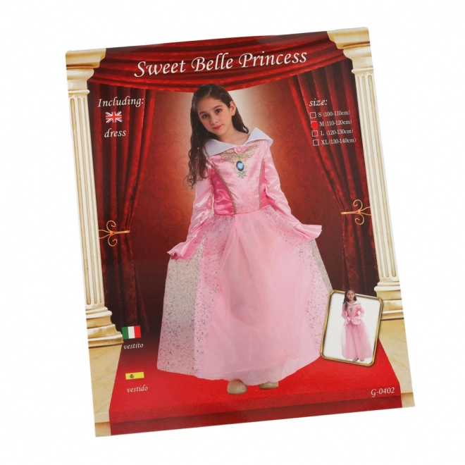 Prinsessekostume størrelse M