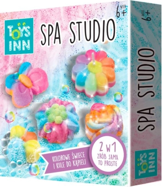 Creative SPA Studio Sæt til blomsterduftlys og badebomber