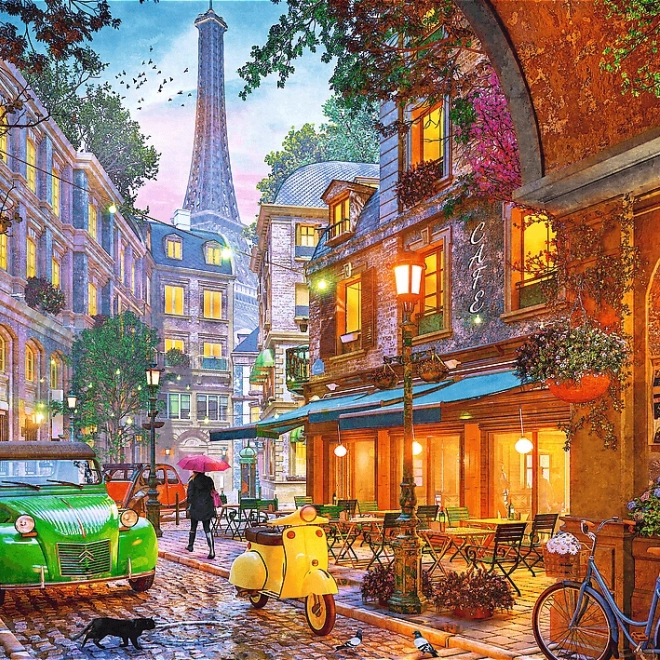 TREFL Puzzle Te Tid: Café i Paris 500 brikker