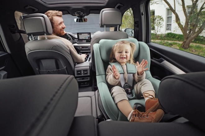 Autostol Britax Römer Dualfix 5Z med Flex Base 5Z - Midnight Grey