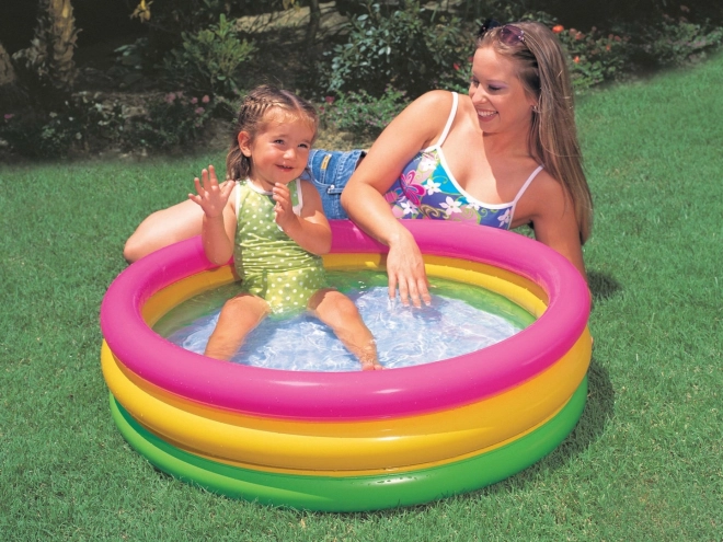 Oppustelig pool bund drømmeagtig 86x25cm 3 kamre i kassen