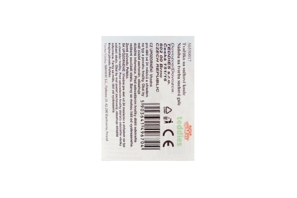 Sneboldværktøj duo plast 16x38cm 5 farver 24m+