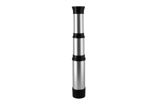 Piratisk teleskop plast 19cm 2 farver i æske 5x19x5cm 8 stk i boks