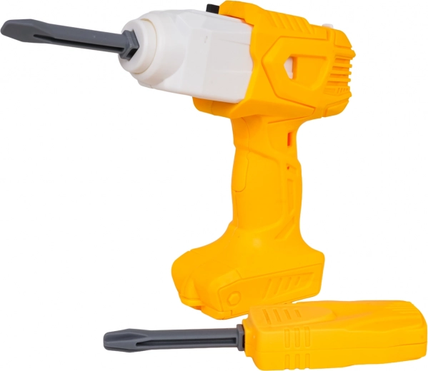 Batteridrevet boremaskine og udskiftelige bits