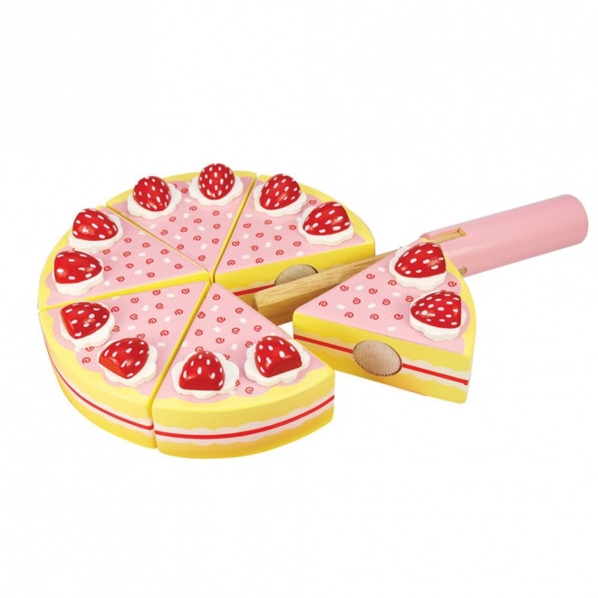 Bigjigs Toys Trækage med jordbær