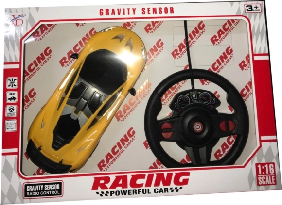 Ratstyring med gravitationssensor