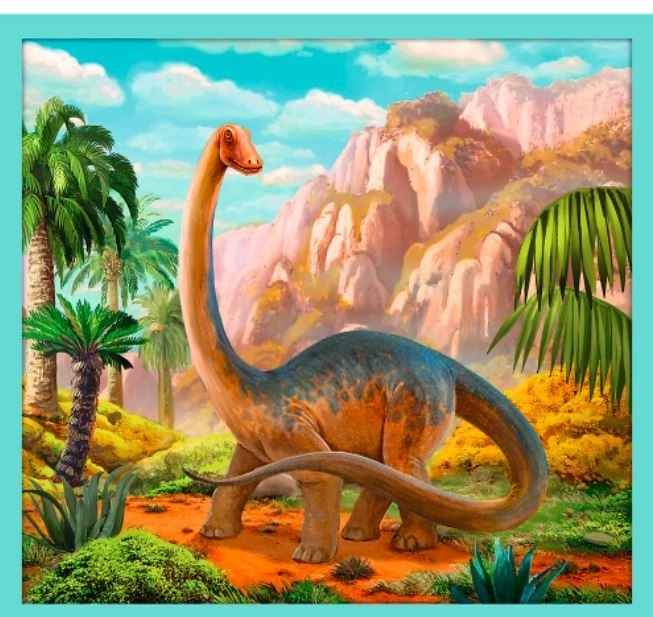 Puzzle Mød dinosaurerne