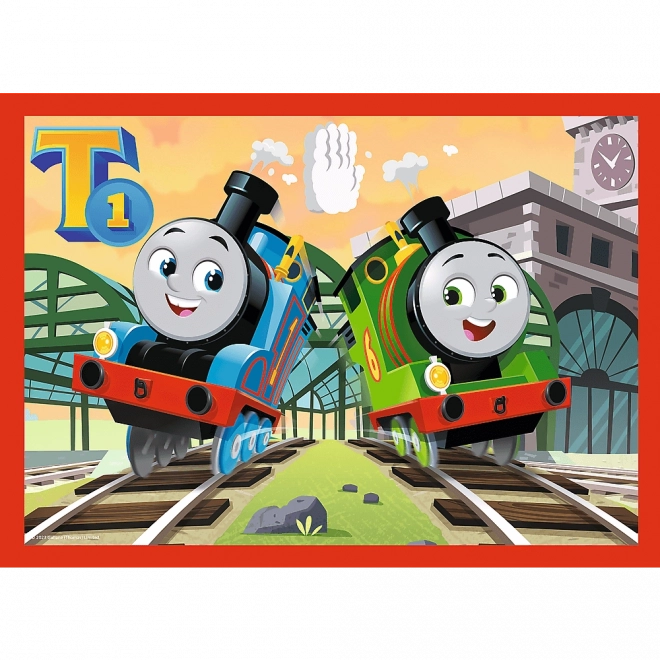 Puslespil 4i1 Modige Thomas, Thomas og Vennerne