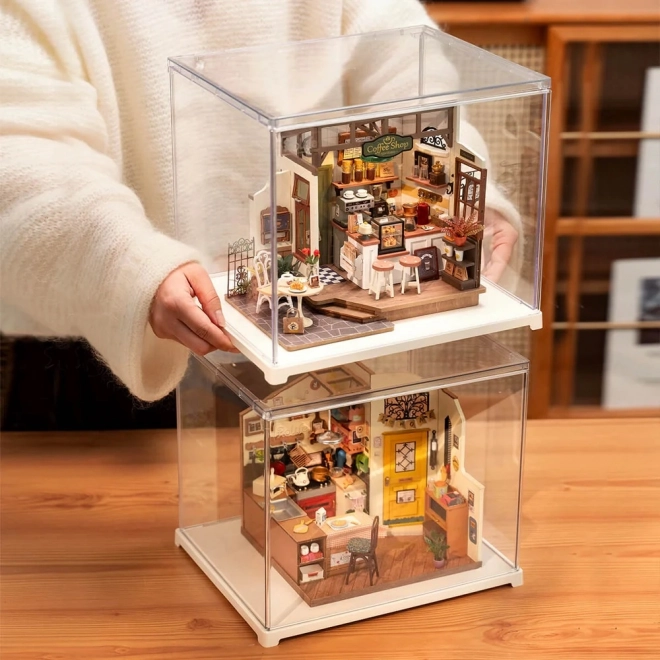 RoboTime display til miniaturehuse