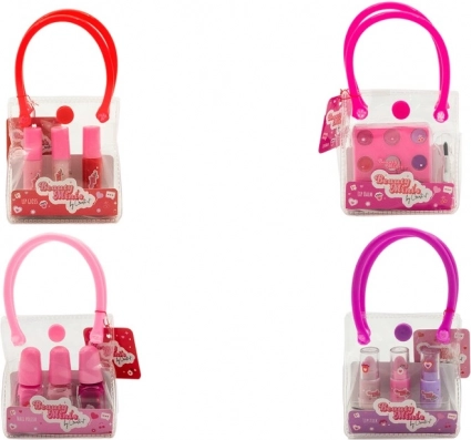 Mini håndtaske til børn med makeup – 4 varianter