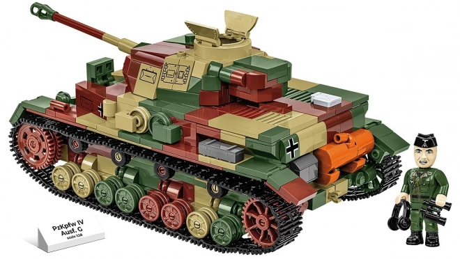 Byggesæt WWII Panzerkampfwagen IV Ausf. G fra 1107 dele