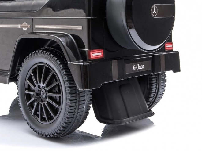 Gåbil Mercedes G-Klasse sort med horn og motorlyd