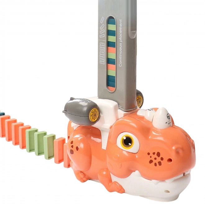 Farverigt dino domino WOOPIE