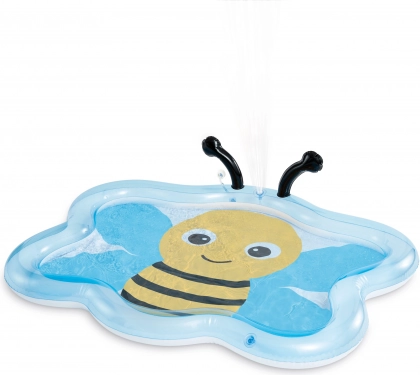 Oppustelig børnepool med dyse