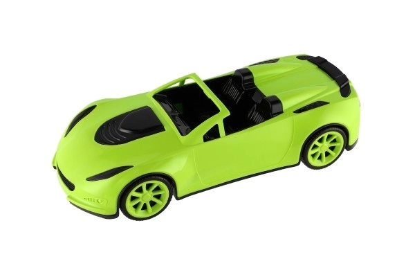 Auto sports plast 16x38cm til fri løb 3 farver i net