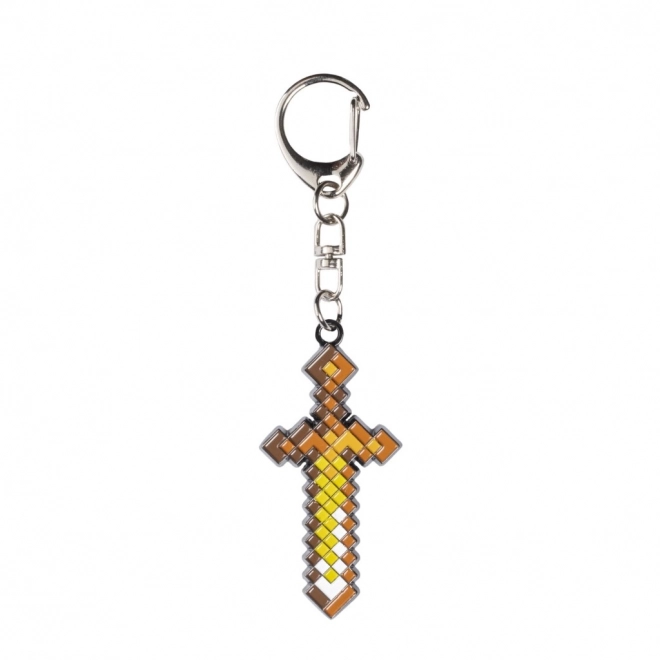 Minecraft metalnøglering i Deluxe pakke med 6 styk