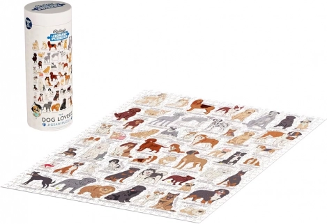 Puslespil for hundeelskere 1000 brikker fra Ridley’s Games