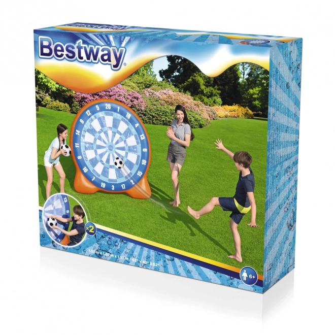 Oppustelig skydeskive til boldspil Bestway