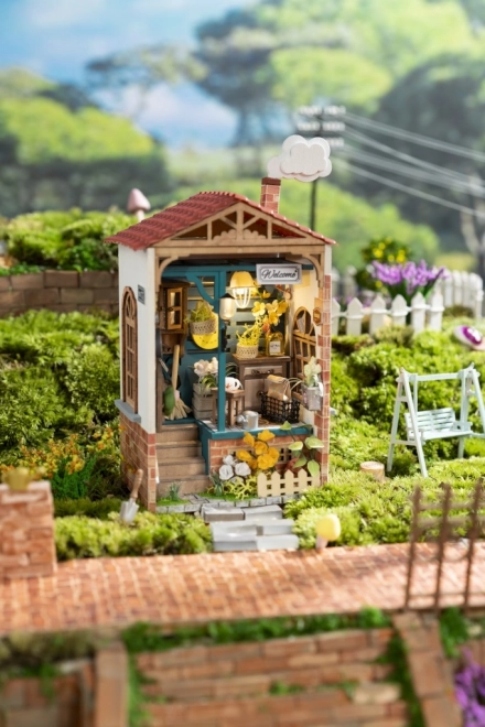 RoboTime miniature dukkehus Drømmegården