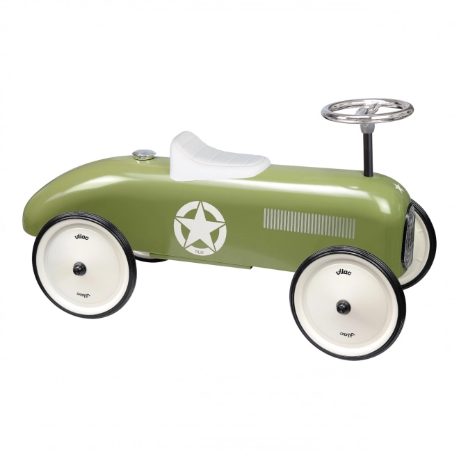 Vilac vintage metal løbecykel khaki