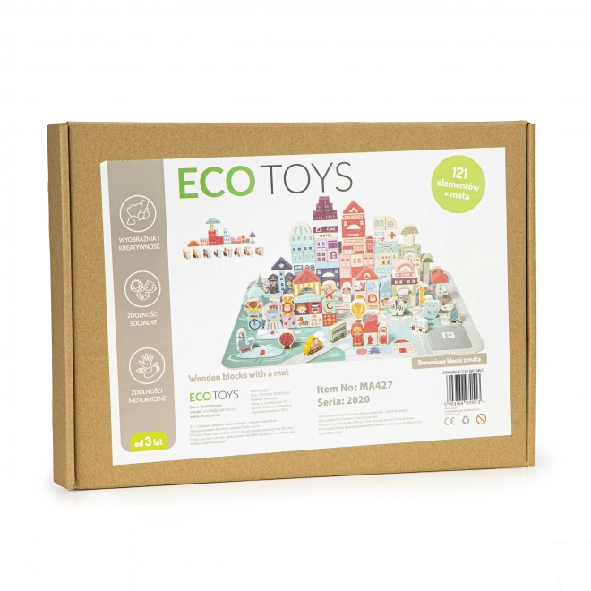 ECOTOYS Træklodser By