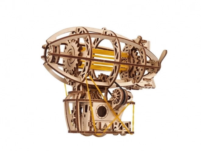 Ugears Træ 3D Mekanisk Byggesæt STEAMPUNK LUFTSKIB