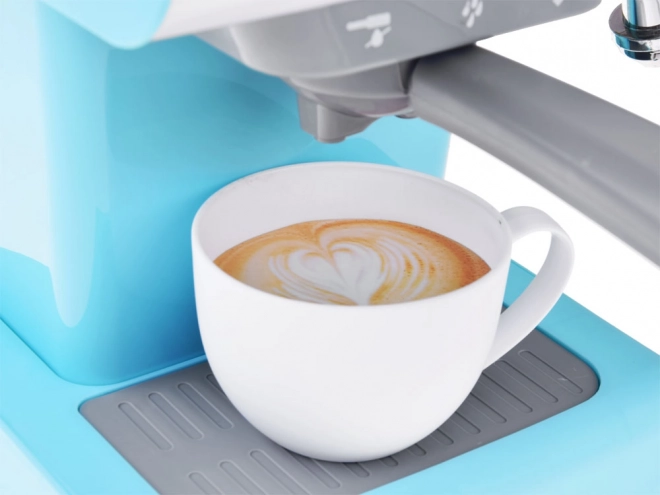 Børnekaffemaskine My Home med kop Blå-hvid