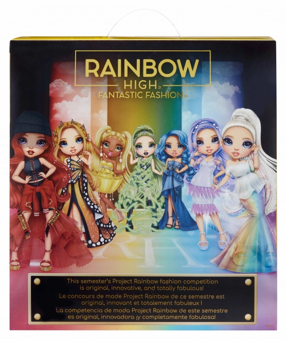 Rainbow High Fantastisk Mode Dukke - GUL - Sunny Madison