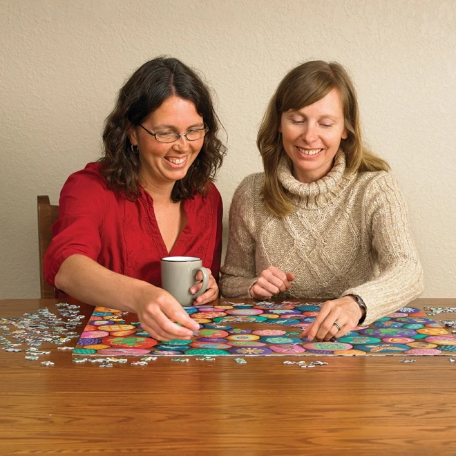 Puzzle Malede stenene fra Sydvest COBBLE HILL 1000 brikker