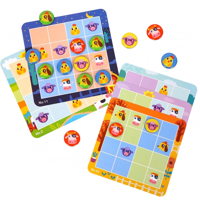 Børne sudoku gård fra Tooky Toy