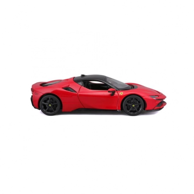 Metalmodel Ferrari SF90 Stradale rød 1:18