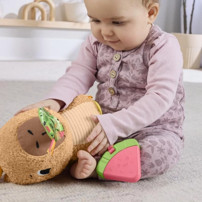 Fisher-Price plyslegetøj kapybara med tilbehør
