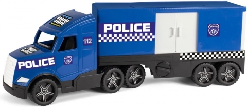 Politilastbil med container MAGIC TRUCK ACTION