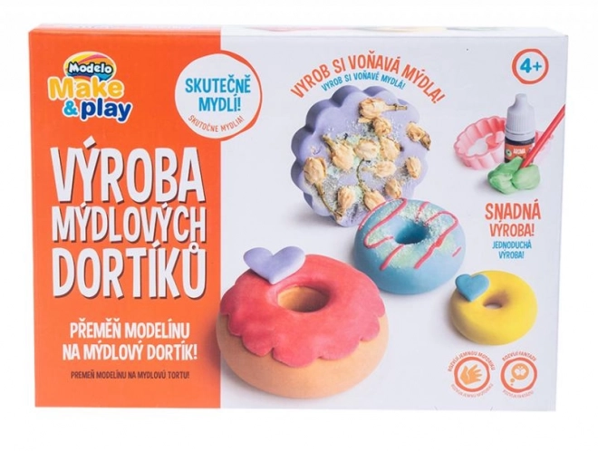 Fremstilling af sæber i form af desserter