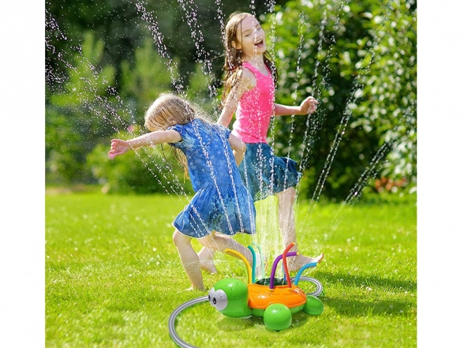 Farverig vandsprinkler til leg ZA4280