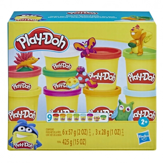 Play-Doh Farverig Have 9 pakker F3624
