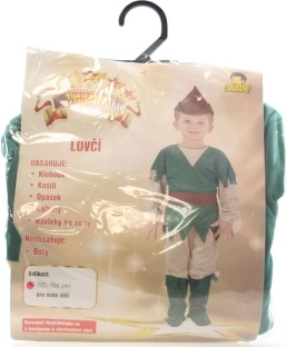 Børne-karnevalsdragt: skovfoged/jæger (92–104 cm)