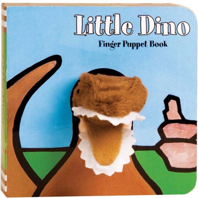 fingerdukke-bog Lille Dino – interaktiv fingerbog