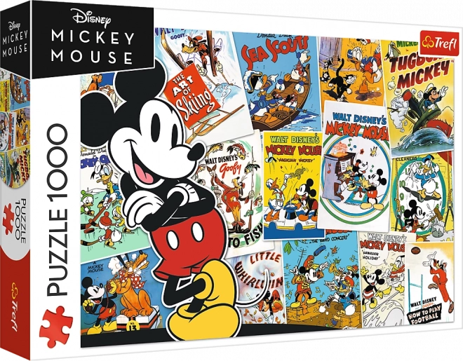 Puslespil 1000 Brikker i Mickey Mouse's Verden