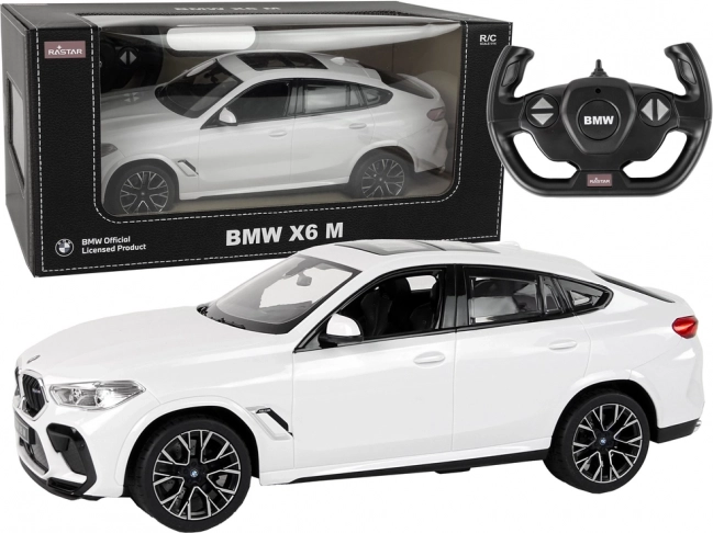 RC bil BMW X6 M 1:14 Rastar hvid
