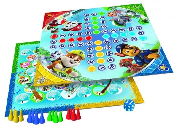 Brætspil Glæd dig, græd ikke / Hvalpeløb Paw Patro