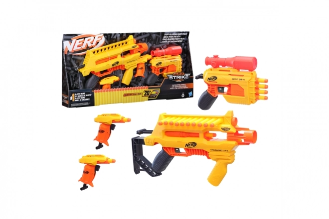 Nerf Alpha Strike 4 blastere og pile