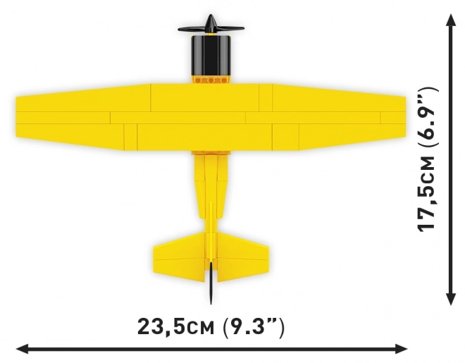 Cessna 172 Skyhawk byggesæt gul
