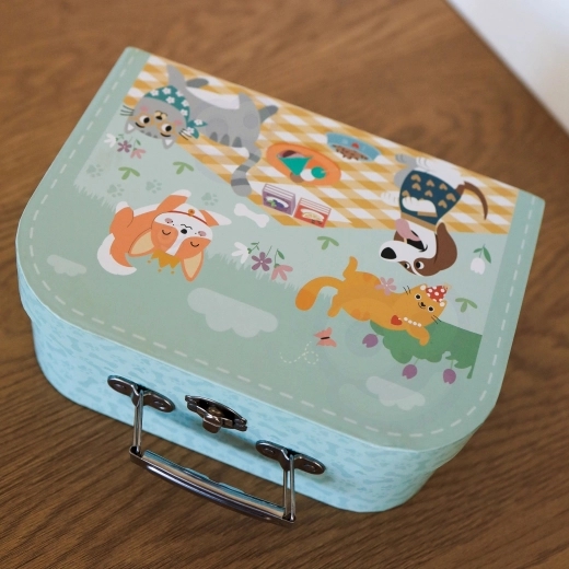 Alt i en praktisk kuffert