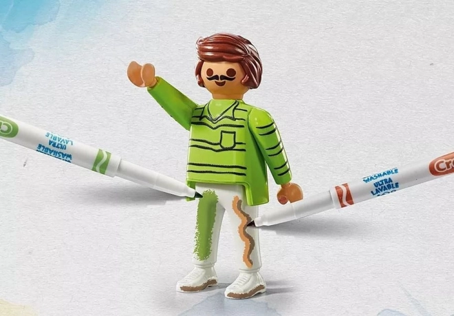 Playmobil Salon til hunde med Crayola farver